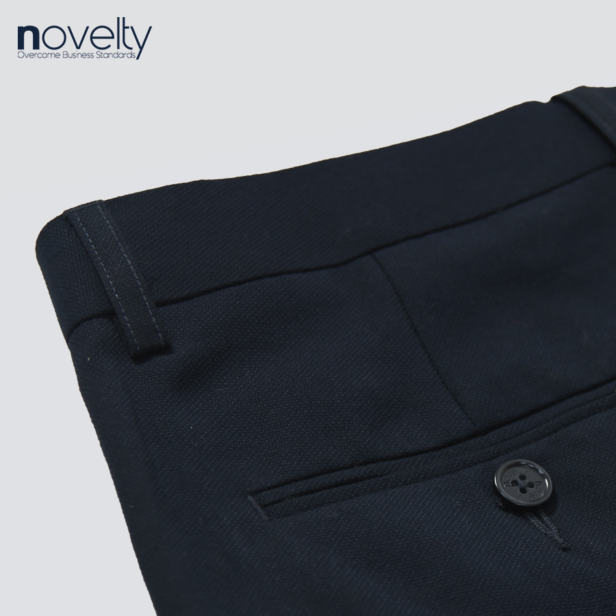 Quần tây nam Novelty 0Ply Regular fit xanh navy NQTMMDMPRR2209960