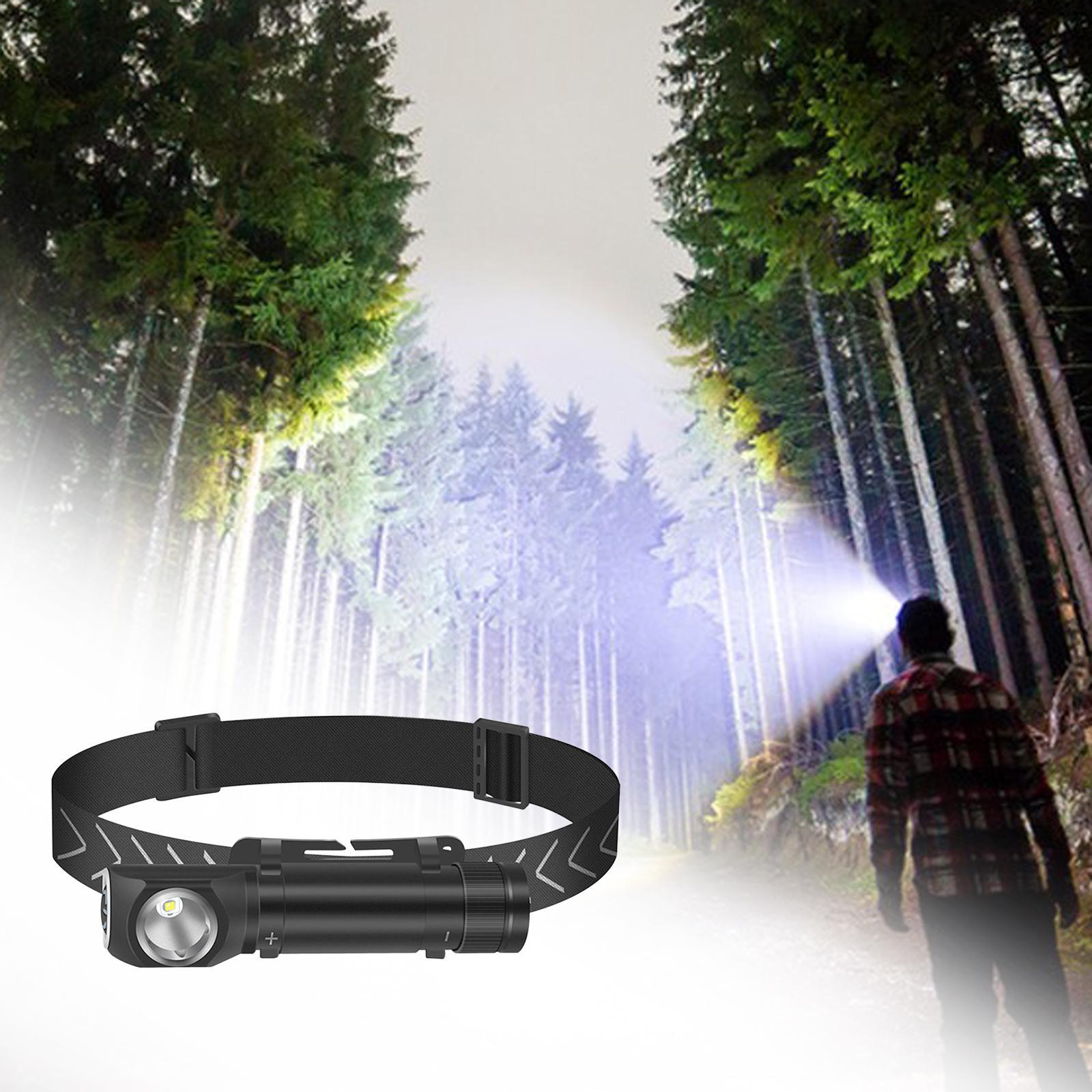 Hiking Camping Lamp Head Wear Lamp Flashlight for Camp Hunting Cycling
