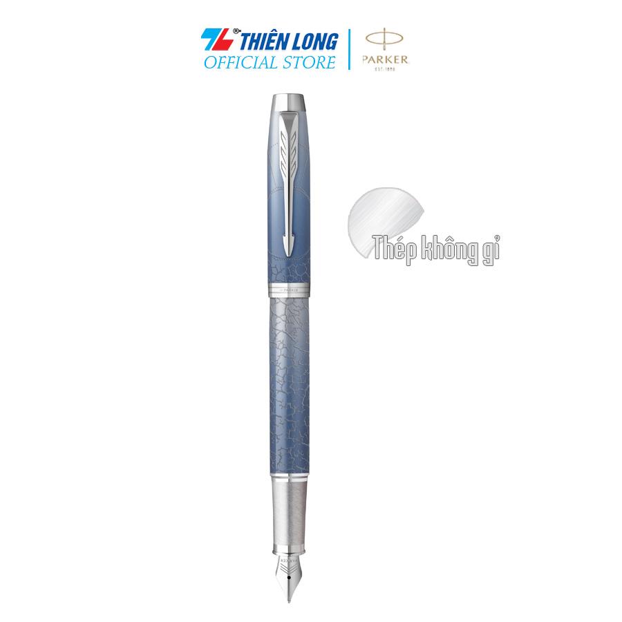 Bút máy Parker IM Special Editon Polar Grey - Thép không gỉ - Ngòi 0.7mm - 2153006Z