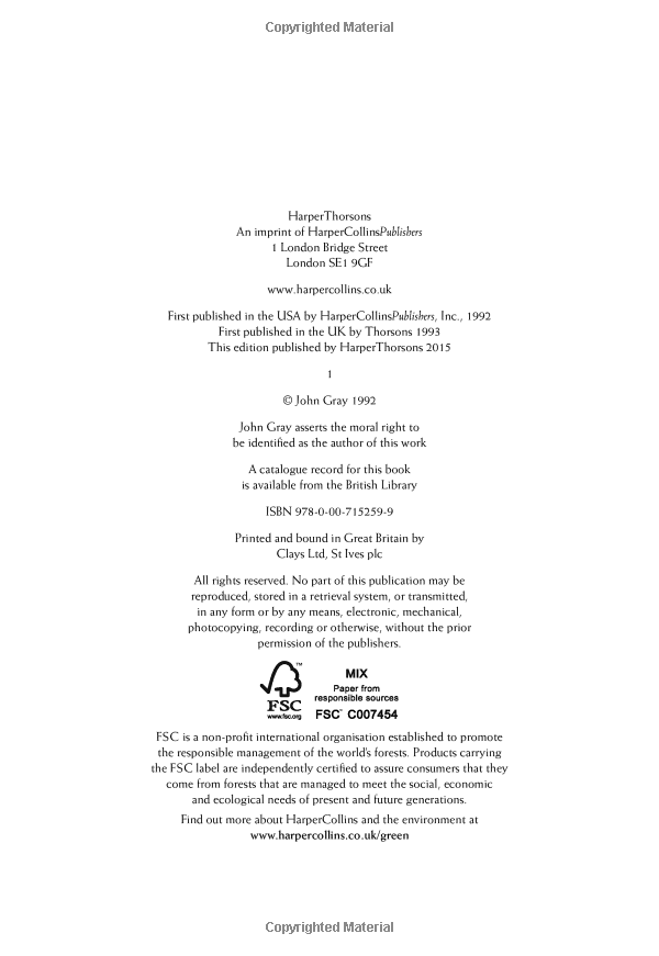 Sách Men Are from Mars, Women Are from Venus: The Classic Guide to Understanding the Opposite Sex