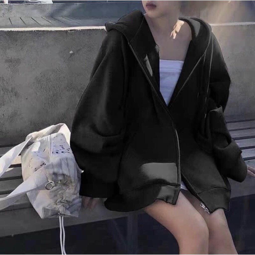 Áo KHOÁC Hoodie TRƠN 4 Màu Nam Nữ Ulzzang Unisex 1hitshop