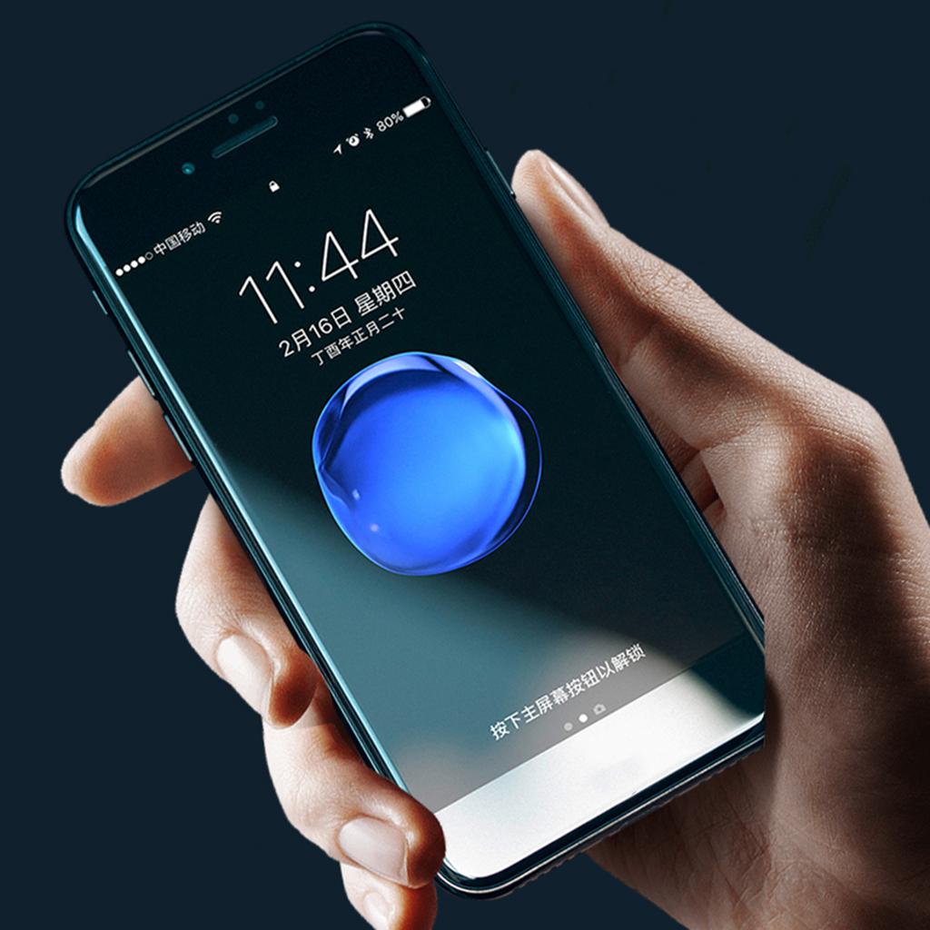 2X 5D Curved Tempered Glass HD Screen Protector Full Coverage for 7 8