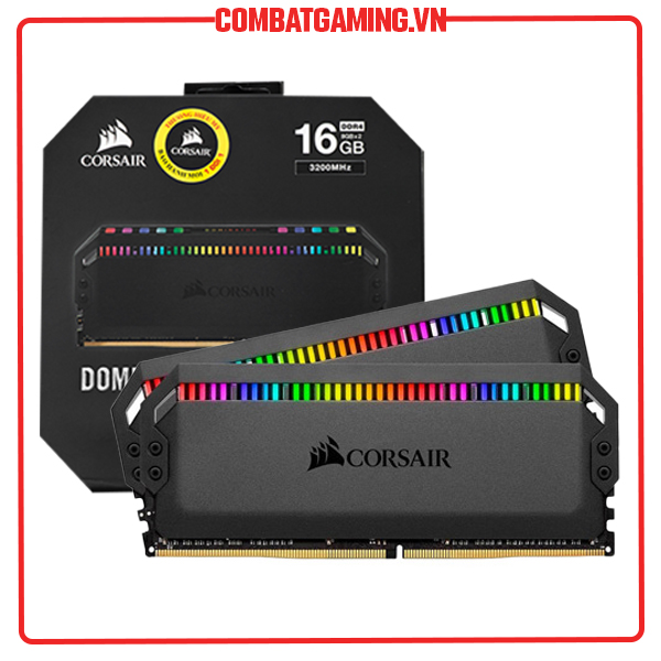 Ram Corsair Dominator Platinum RGB DDR4 16GB 3200MHz (2x8GB) - Hàng Chính Hãng