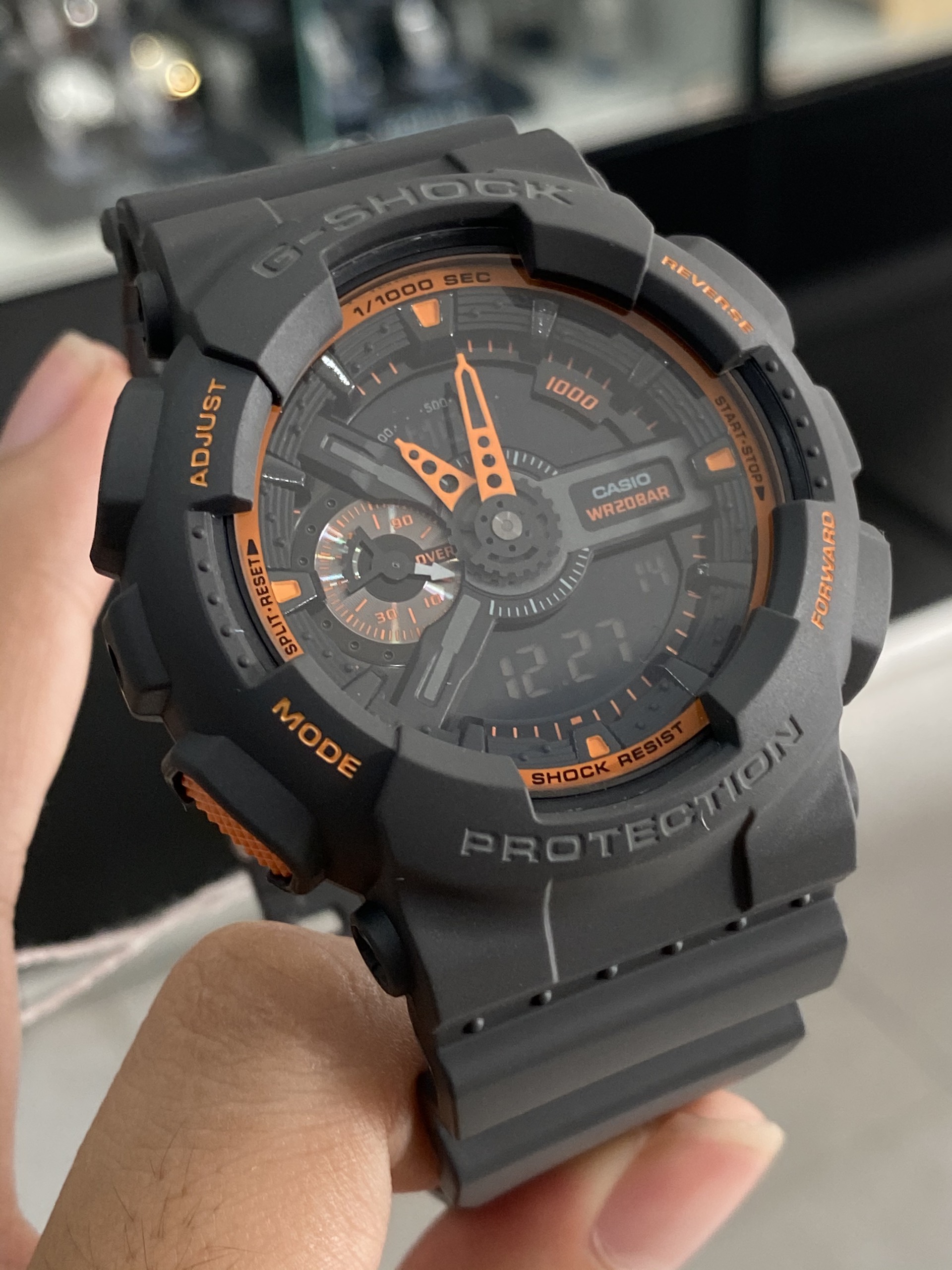 Đồng Hồ Nam Dây Nhựa Casio G-SHOCK GA-110TS-1A4