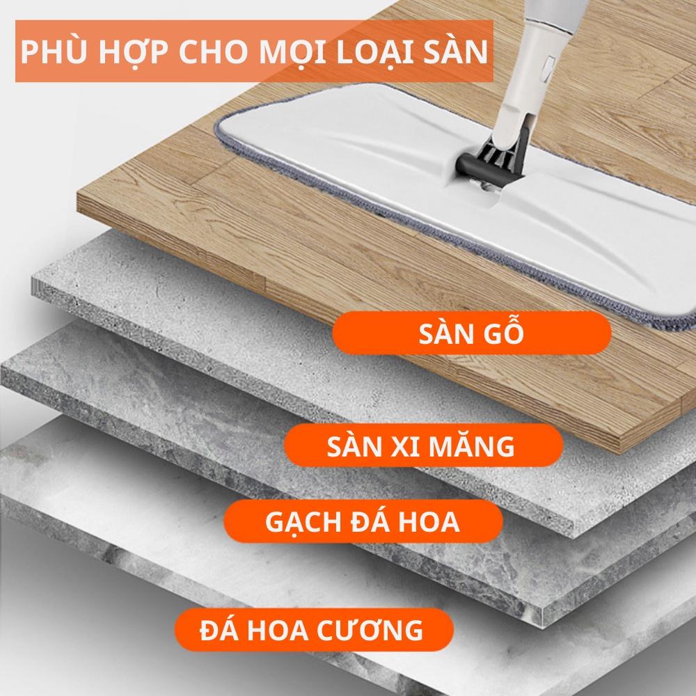 Cây lau nhà - Cây lau nhà phun sương thông minh, Chổi lau nhà phun sương đa năng