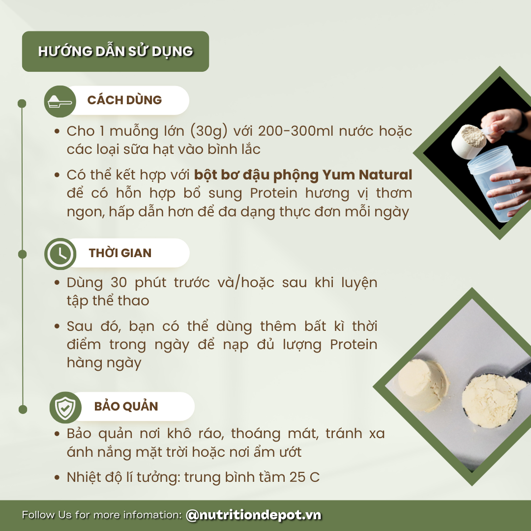 Sữa bổ sung đạm dành cho người ăn chay từ đậu hà lan Pea Protein Isolate Myprotein không mùi 2.5kg - NUTRITIONDEPOT