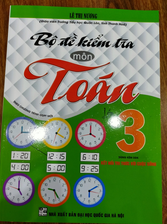 Sách - Bộ Đề Kiểm Tra Môn Toán Lớp 3
