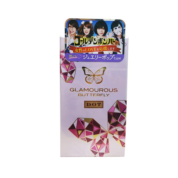 Bao Cao Su Gai Nhật Bản Tăng Kích Thích Jex Glamourous Butterfly Dot Type - Che Tên Sản Phẩm - SHOP THIÊN THAI
