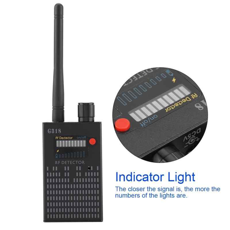 Máy phát hiện Theo Dõi Camera, GPS, Định Vị RF Detector G318 - Hàng Nhập Khẩu