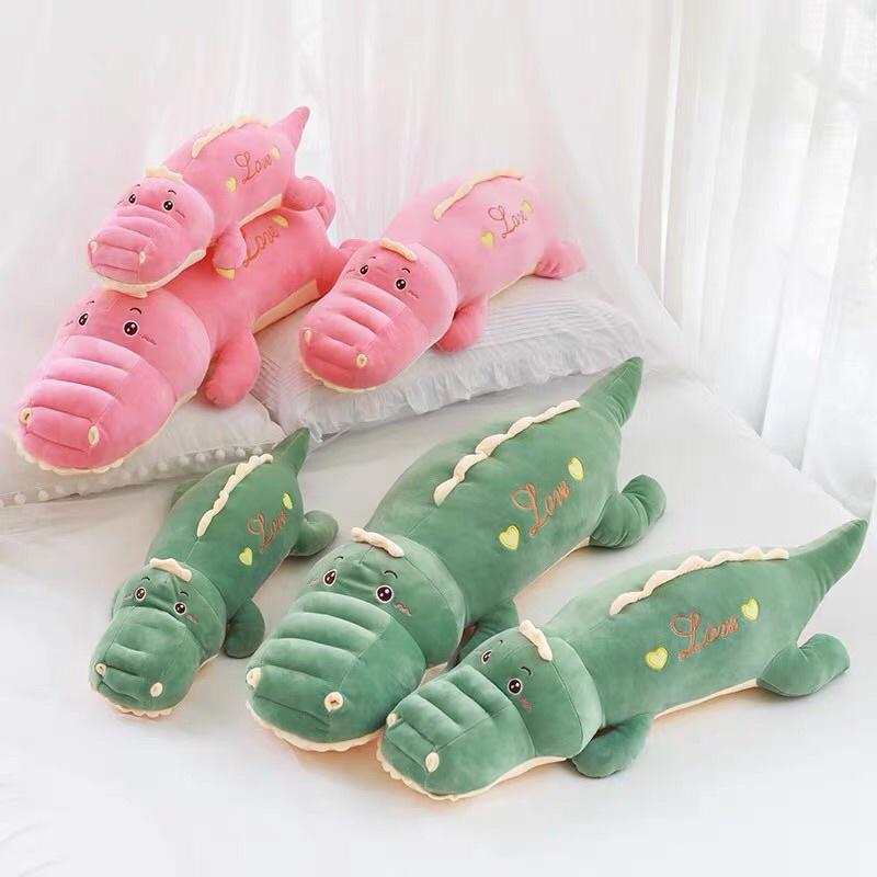 Gấu bông ôm khủng long Love dễ thương, cực mềm mịn