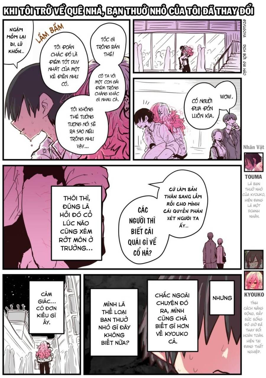 khi tôi trở về quê nhà, bạn thuở nhỏ của tôi đã thay đổi chapter 14 1