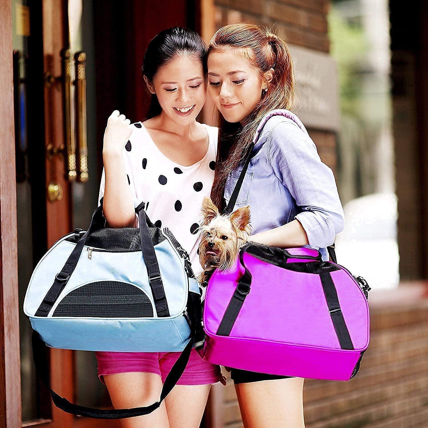 Túi đựng cho mèo nhỏ, mèo con, chó con, chó nhỏ, hãng hàng không được phê duyệt