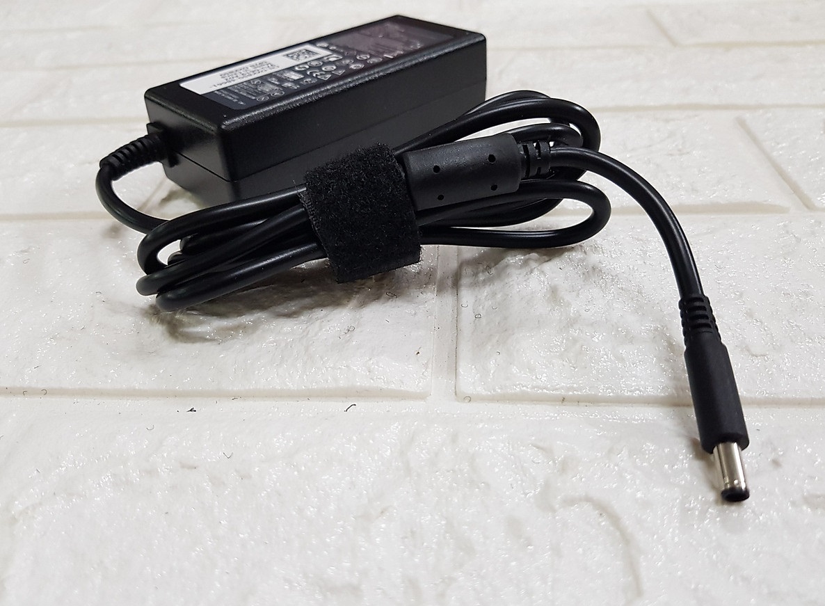 Adapter Sạc laptop Dell 65w (19.5v-3,34A) đầu kim nhỏ 4.5mm x 3.0mm dùng cho laptop Inspiron 11, 13, 14, 15, 17 và XPS 11 12 13, 18 - Hàng chính hãng
