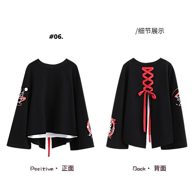 Áo thuỷ thủ áo kiểu nữ tay dài