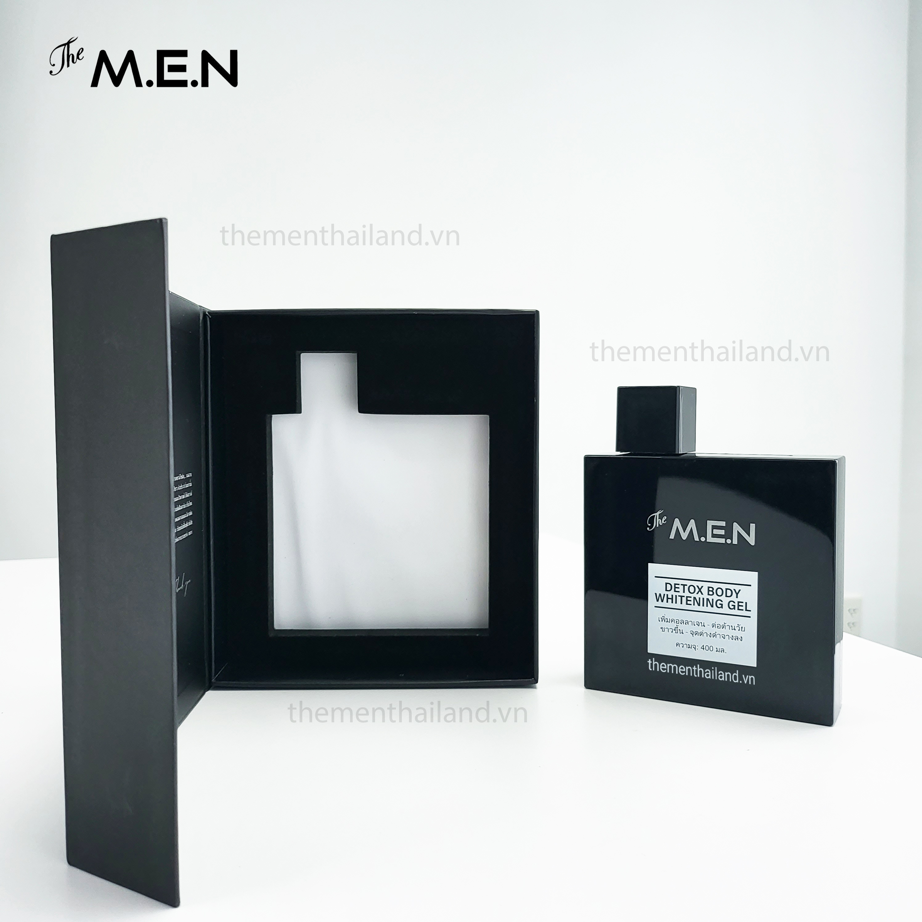 Combo Body Lotion The MEN Thailand trắng da toàn thân và vùng nhạy cảm, giảm nám sạm thâm. Sữa tắm trắng da The MEN Thailand giúp giảm viêm nang lông, trắng da. Serum trắng da The MEN Thailand giúp sáng da, mờ thâm nám sạm trên da