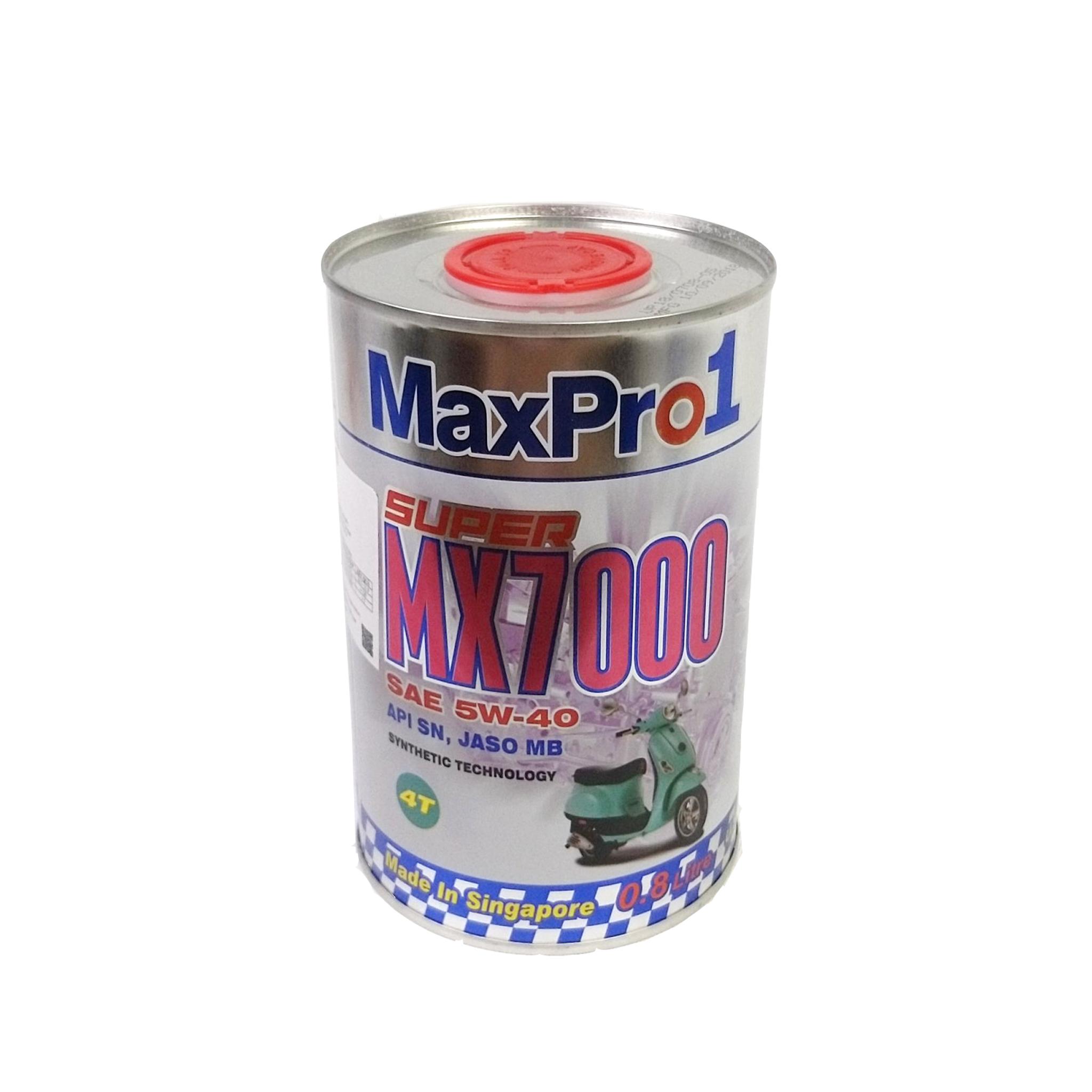 Dầu động cơ xe tay ga MaxPro1 MX7000 800ml