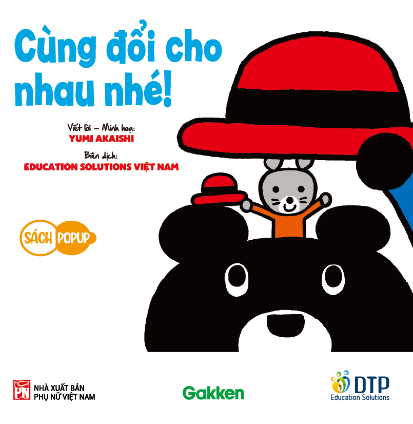 Sách - Cùng đổi cho nhau nhé - Sách Pop-up