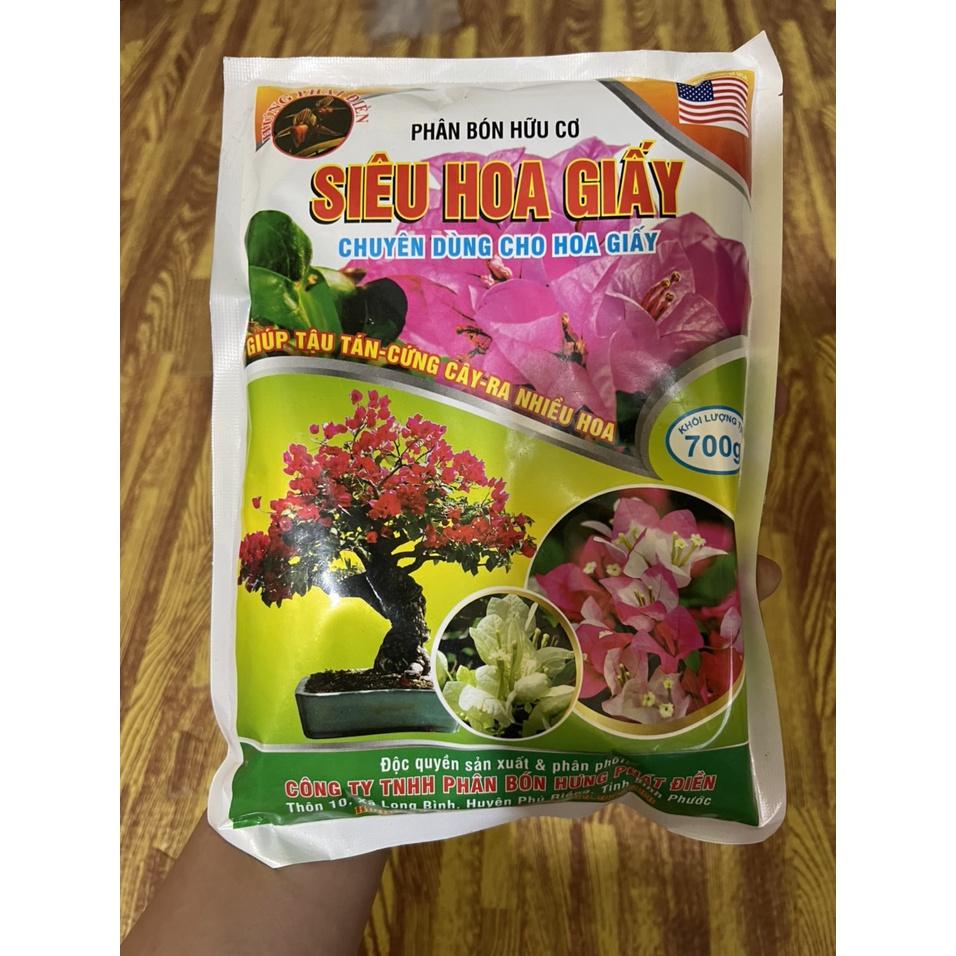 Phân Bón Hữu Cơ Siêu Hoa Giấy