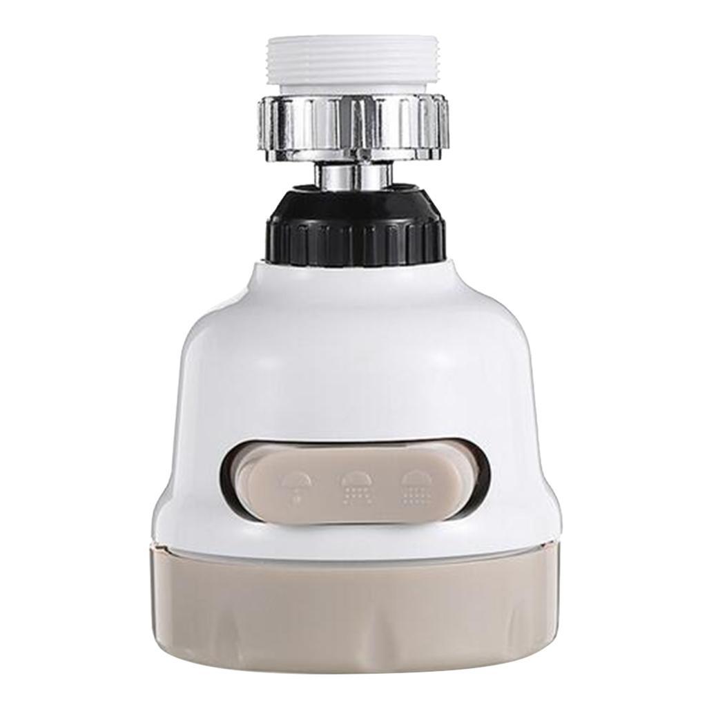 360 Rotary Faucet Filter Water Saving 3 Gear Adjustable