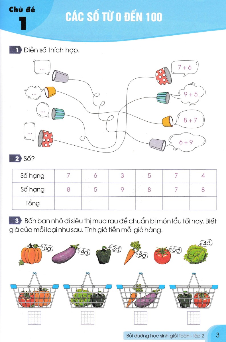 Bồi Dưỡng Học Sinh Giỏi Toán Lớp 2 (Biên Soạn Theo Chương Trình GDPT Mới - ND)