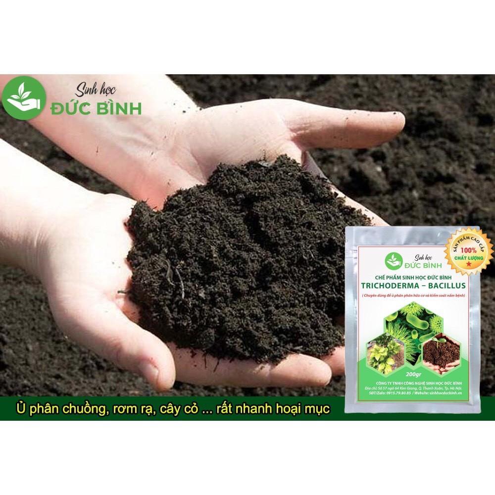 Chế phẩm Trichoderma chuyên dùng để ủ phân hữu cơ và kiểm soát nấm bệnh