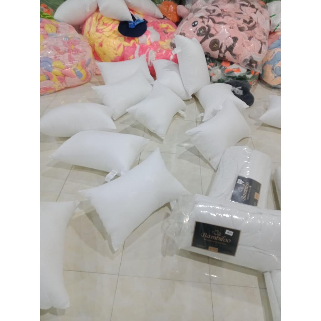 Combo 2 Ruột Gối Cao Cấp Bambiloo Chính Hãng Siêu Mềm Dùng Cho Khách Sạn