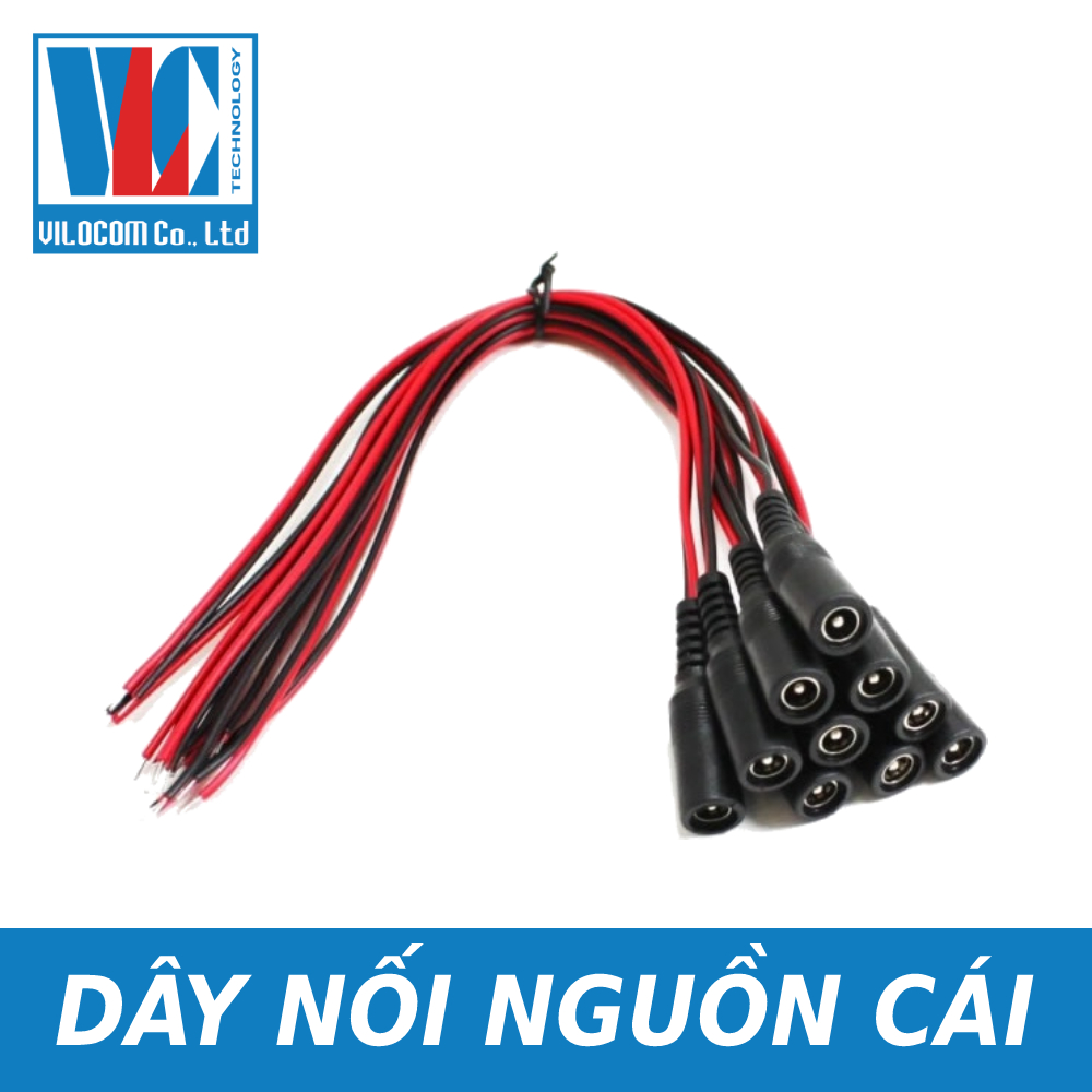 Dây Nối Jack DC Cái - Dùng cấp nguồn Camera - Giá 1 Sợi