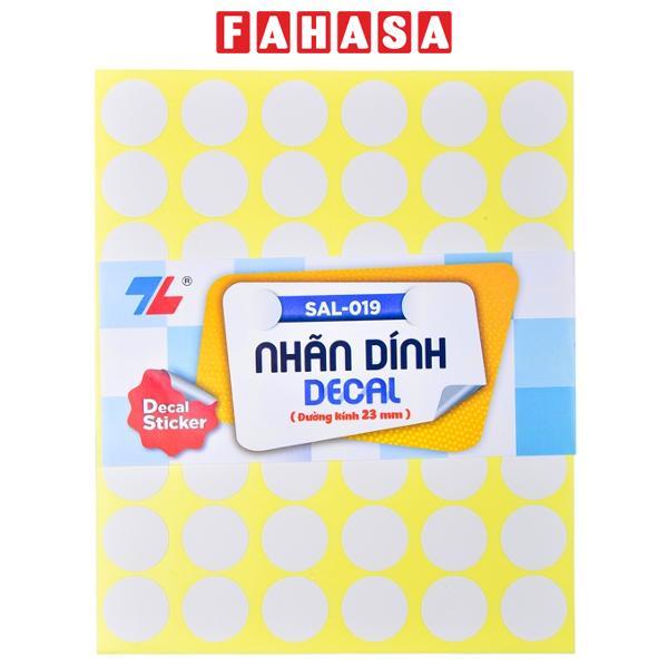 Nhãn Dính Decall Thiên Long - SAL-019 (10 Tờ/Xấp)