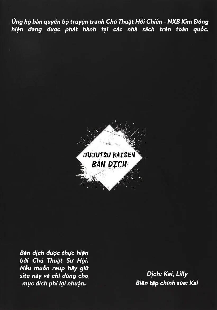 jujutsu kaisen - chú thuật hồi chiến chapter 210 1