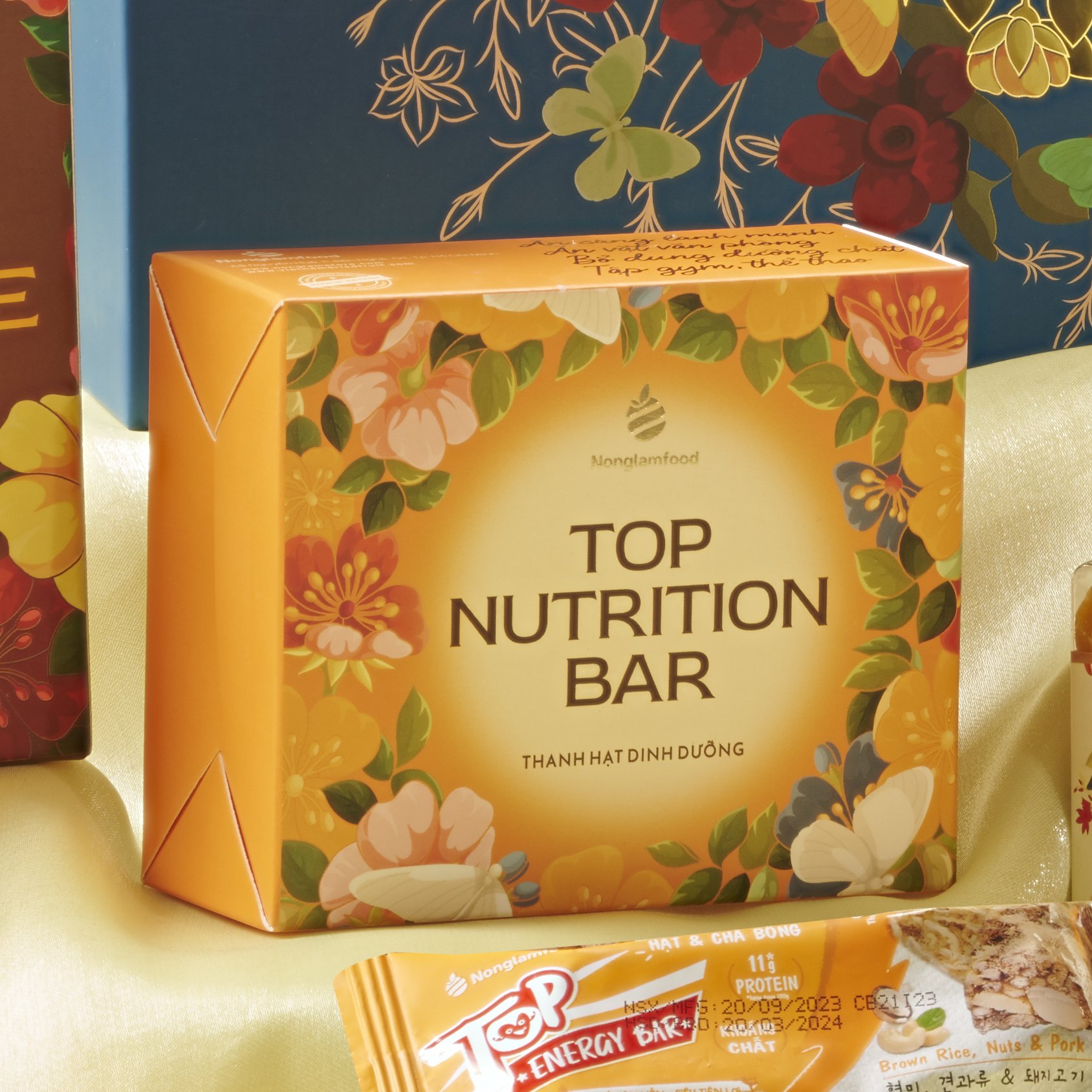 Set quà tết cao cấp Tết Phúc Lộc 1 Nonglamfood | Quà tặng cao cấp Xuân Giáp Thìn cho người thân, bạn bè, doanh nghiệp