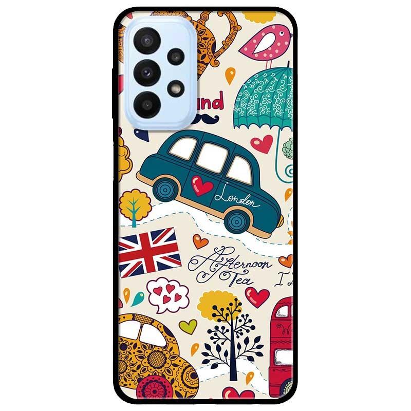 Ốp lưng dành cho Samsung A23 4G - A53 5G - A73 5G - Họa Tiết England