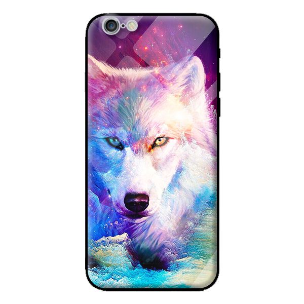Ốp lưng kính cường lực cho iPhone 6 Plus CHÓ 3 - Hàng chính hãng
