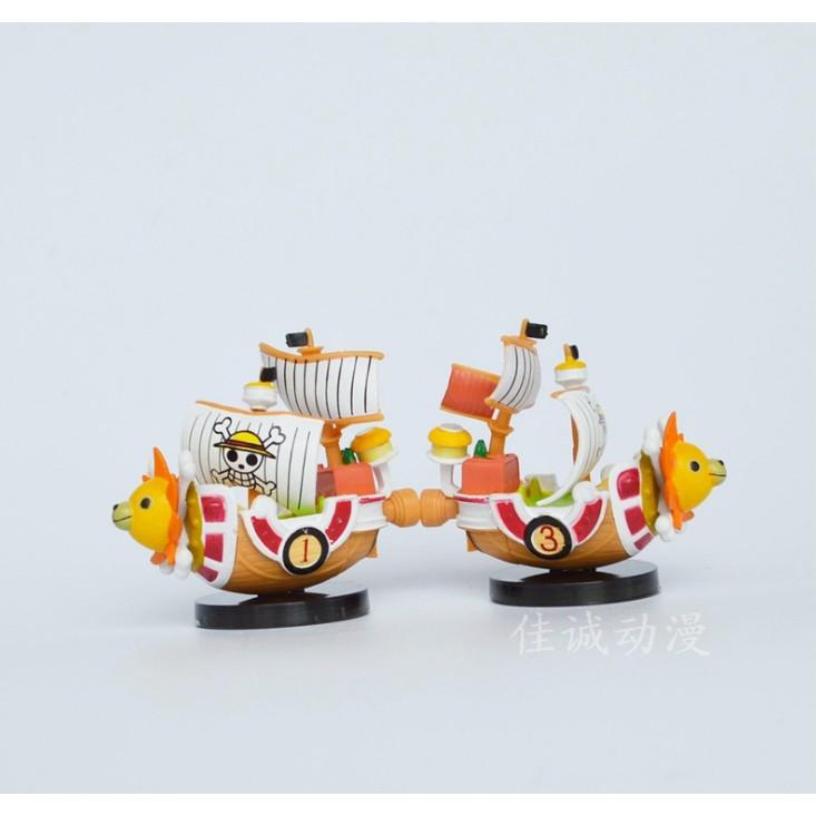 KHO-HN * Mô hình thuyền Thousand Sunny và Going Merry trong One Piece dạng thu nhỏ