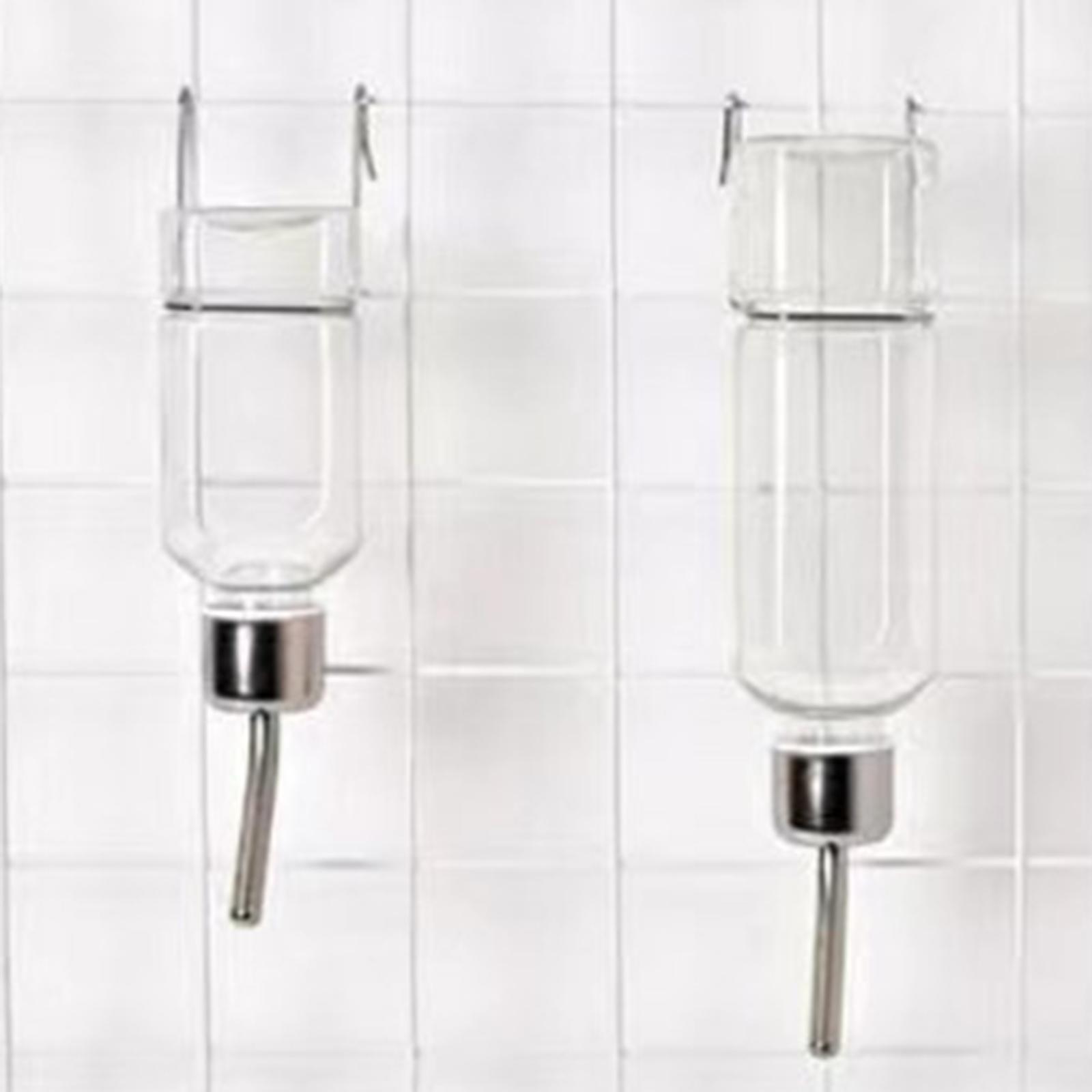 Pet Water Bottle Drinking Water Bottle for Hamster Cage Critter Crates Mount