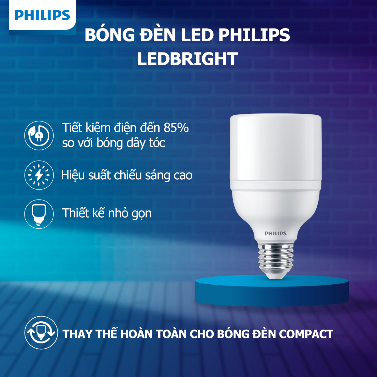 Bóng đèn Philips LEDBright