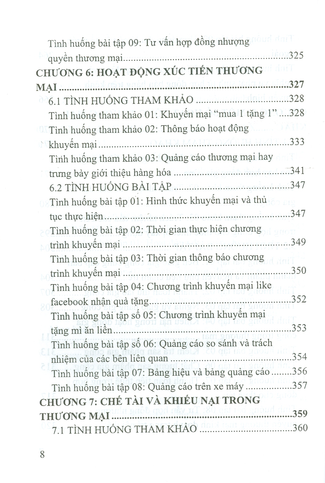 SÁCH TÌNH HUỐNG PHÁP LUẬT VỀ THƯƠNG MẠI HÀNG HÓA VÀ DỊCH VỤ