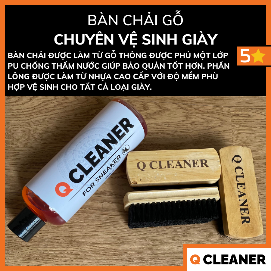 Bàn chải chuyên vệ sinh giày Q Cleaner