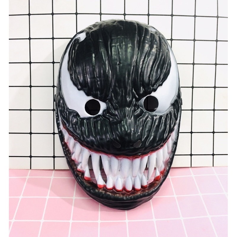 Mặt nạ venom hoá trang nhân vật / mặt nạ venom chơi HALOWEEN