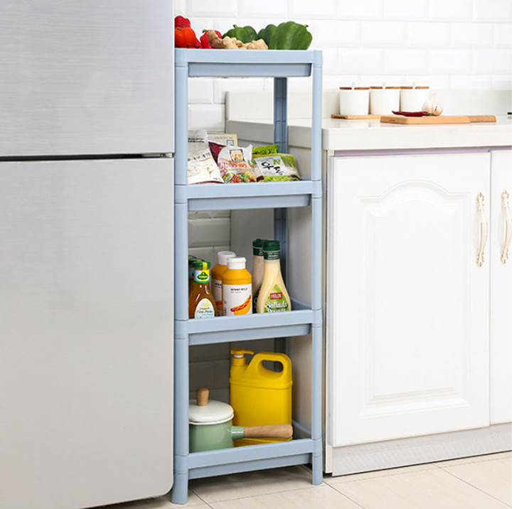 Kệ để đồ nhà tắm cao cấp 4 tầng - Giao màu ngẫu nhiên