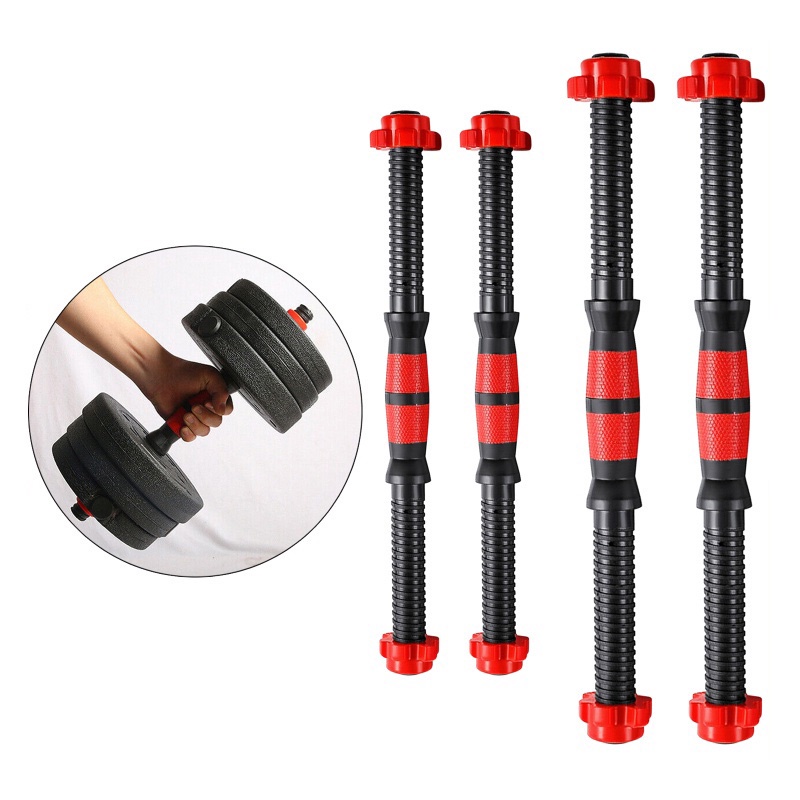 Đòn tạ tay nhập khẩu,Đòn Nhựa và Thép đặc nguyên khối có bọc nhựa tay cầm dài 38cm, nặng 1.35kg (giá 1 chiếc Và 2 Chiếc)Khách tự chọn