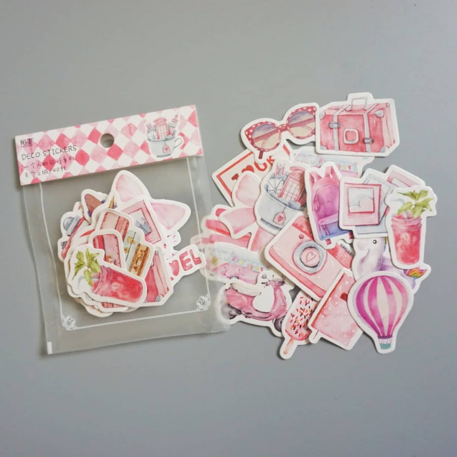 Hình dán sticker Chủ đề Du lịch khám phá STK011