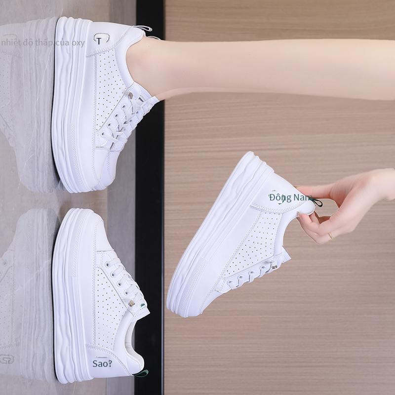 Phong cách mới nhất giày nhỏ màu trắng giày đôi giày chạy bộ giày công sở xu hướng giảm giá lớn mới nhất
