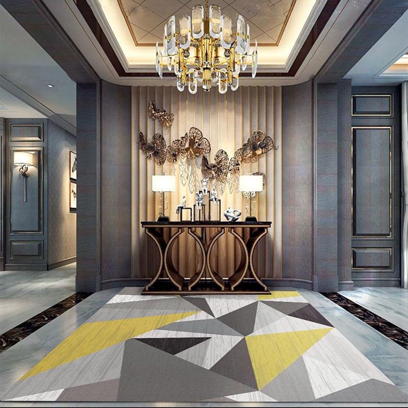 Thảm Trải Sàn Toàn Bộ Cạnh Giường Phòng Khách / Phòng Ngủ / Phòng Khách Chống Bẩn Phong Cách Bắc Âu