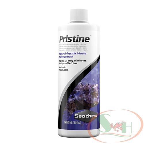 Vi sinh nước Seachem Pristine 100ml 250ml, 500ml, 1L, 2L phân hủy xử lý chất thải hữu cơ phân cá tép