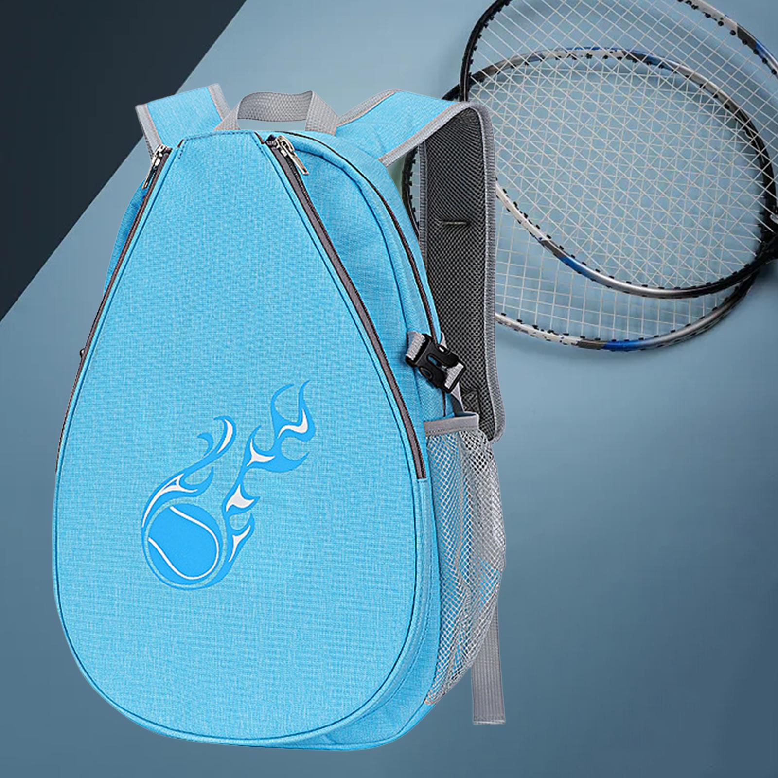 Tennis Backpack Portable Tennis Bag for Tennis Racket, Badminton Racquet Blue