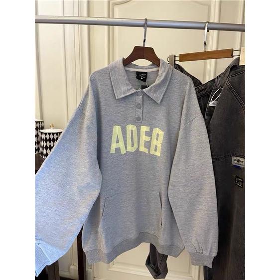 Áo Sweater Nỉ Nam Nữ Unisex In Chữ ADEB