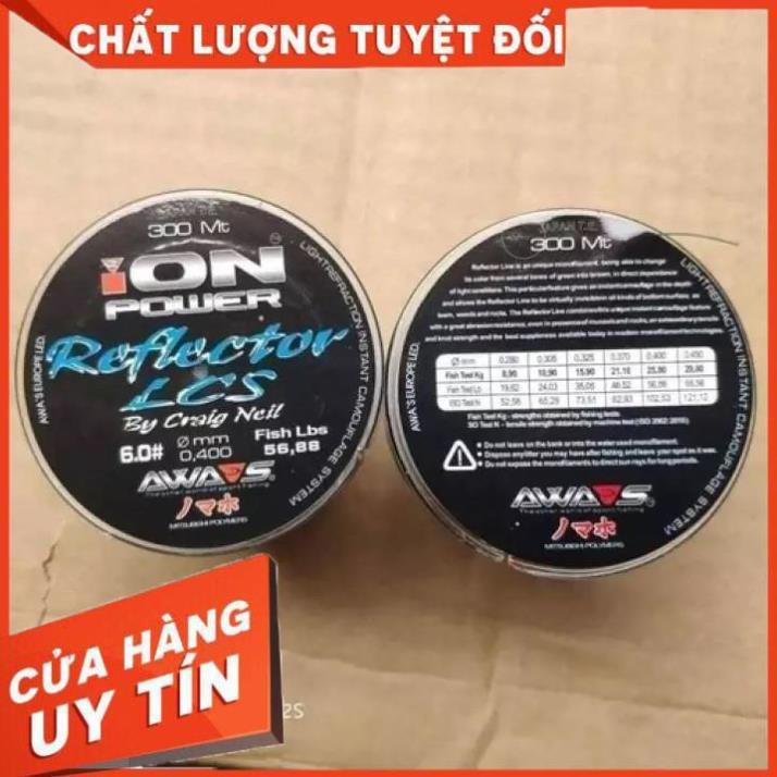 Cước Câu Cá Cao Cấp Ion Power Reflector LCS 300m - Sanami Fishing