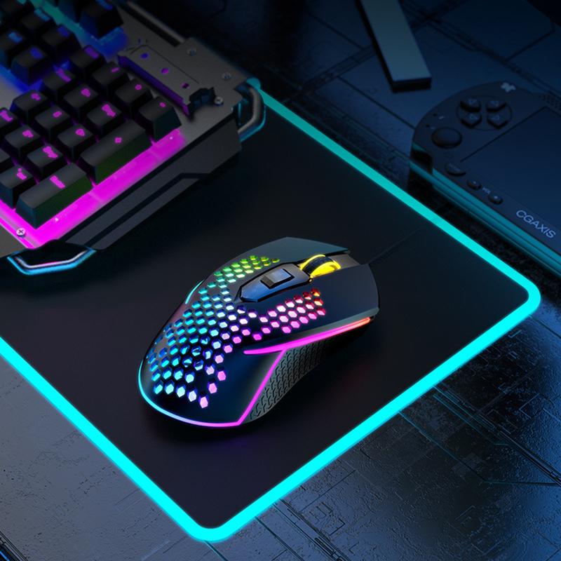Viper X8 Có Dây Thiết Chuột Chơi Game LOL 3200DPI 6 Độc Lập Nút Game Thủ Mous Nhẹ Thiết Kế Rỗng Cho Máy Tính