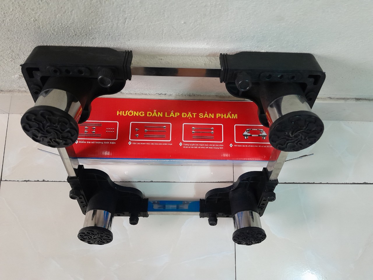 Kệ để máy giặt tủ lạnh điều chỉnh kích thước