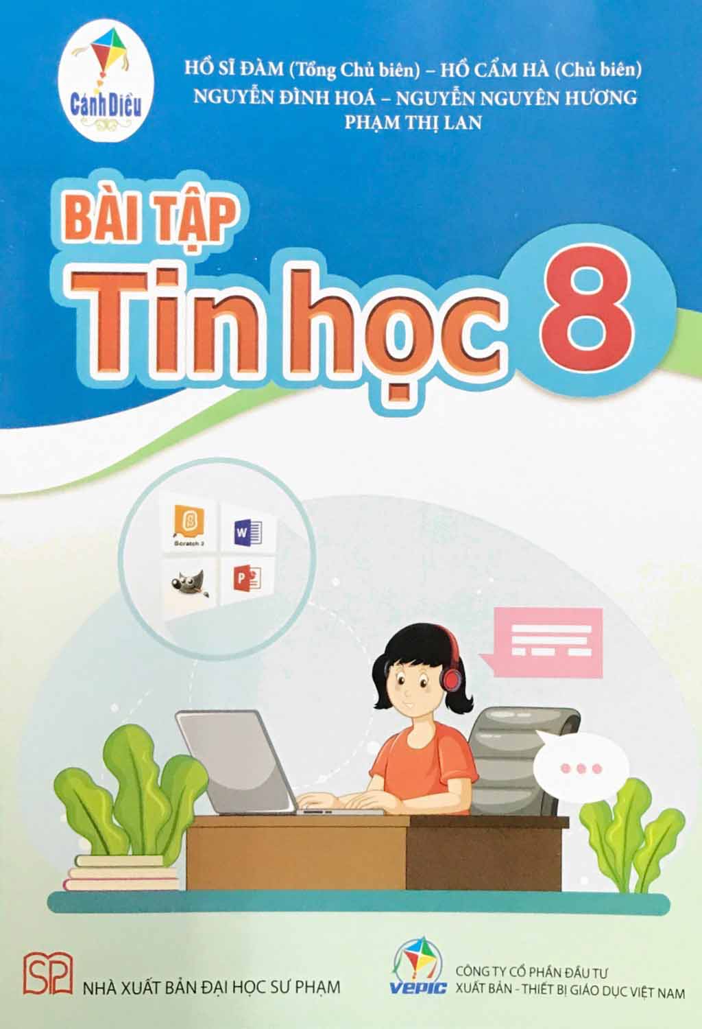 Sách bài tập Tin Học 8- Cánh Diều (Kèm Nilon bọc Sách)